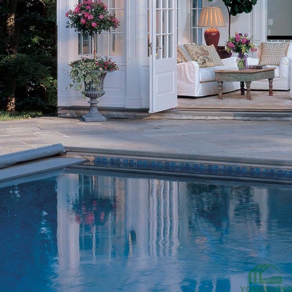 victorian glass greenhouse with swimming pool 
